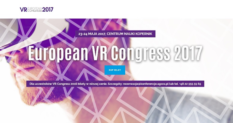 Konferencja European VR Congress 2017 