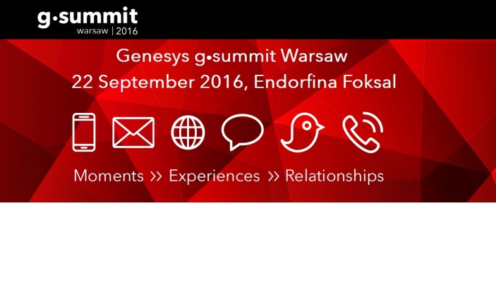 G-Summit Warsaw Next Generation Customer Relationships 