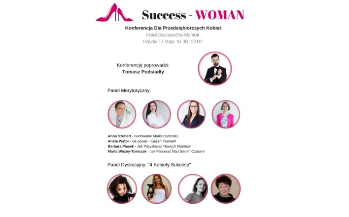 Konferencja dla Przedsiębiorczych Kobiet – Success Woman