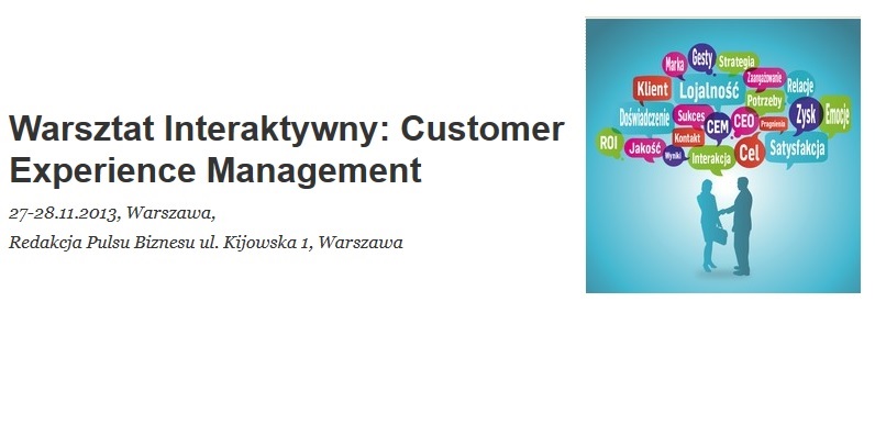 Warsztaty Customer Experience Management 2013