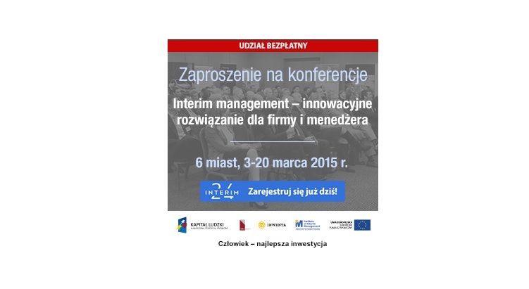 Konferencja Interim Management – innowacyjne rozwiązanie dla firmy i menedżera 2015
