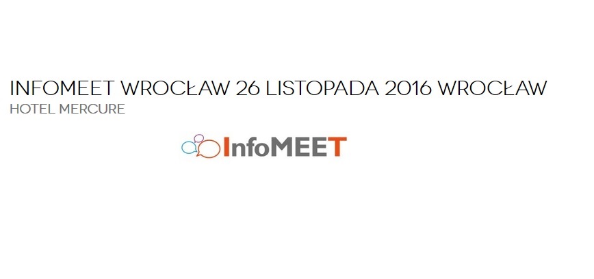 Konferencja InfoMEET Wrocław 2016 