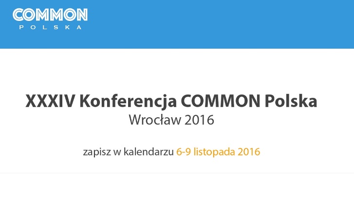 Konferencja Common Polska 2016