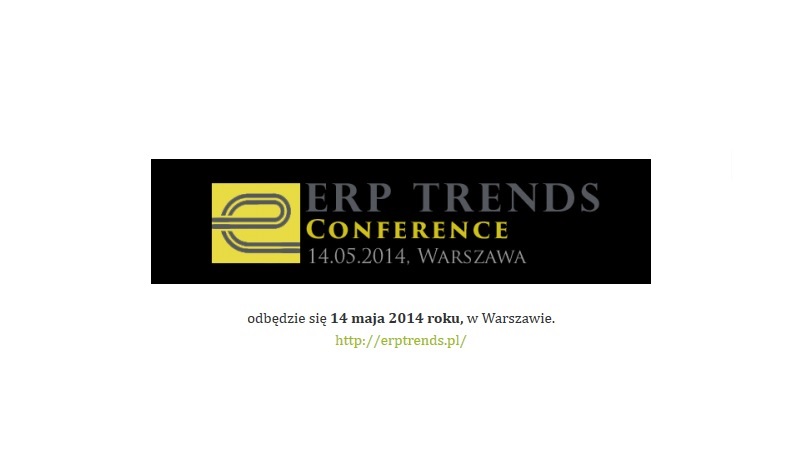 Konferencja ERP Trends 2014