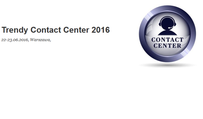 Konferencja Trendy Contact Center 2016