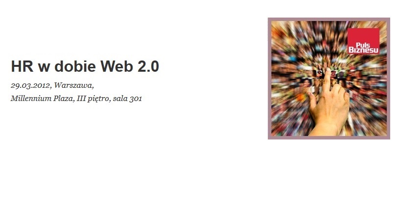 Konferencja HR w dobie WEB 2.0