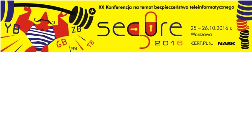 Konferencja Secure 2016 