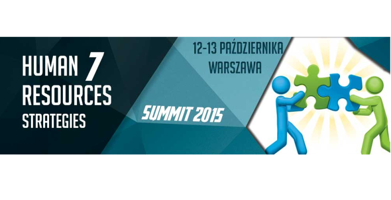  12-13.10.2015 7 Konferencja Human Reources Strtegies Summit 2015 Warszawa 