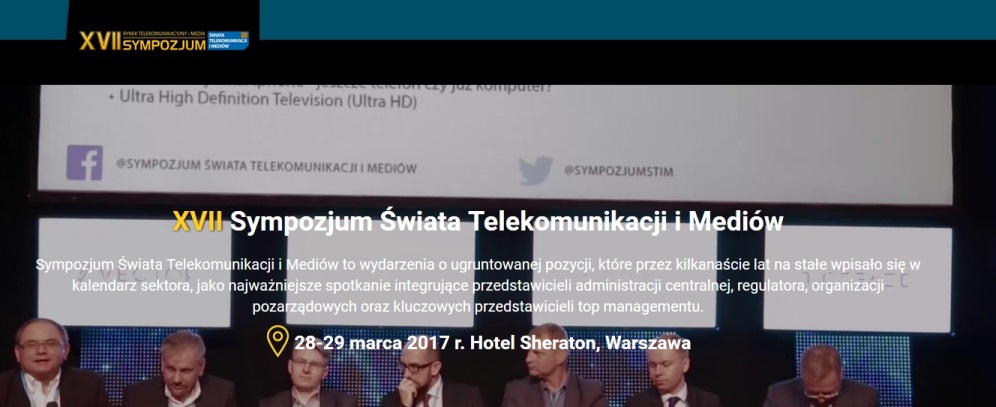 XVII Sympozjum Świata Telekomunikacji i Mediów 2017