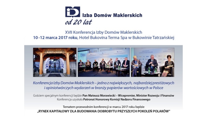 XVII Konferencja Izby Domów Maklerskich 2017 