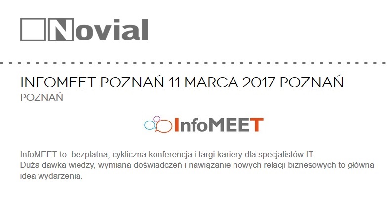 Konferencja InfoMEET Poznań 2017 