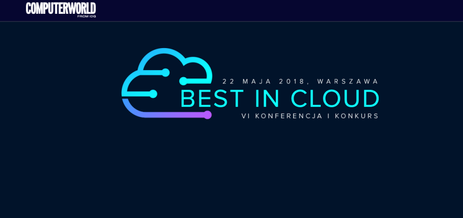 22.05.2018 Konferencja Best in Cloud 2018 Warszawa 