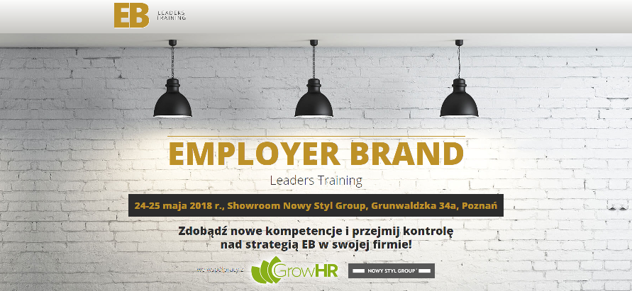 24-25.05.2018 Employer Brand Leaders Training 2018 Poznań