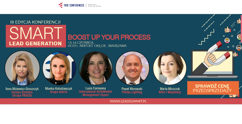 13-14.06.2018 III Konferencja Smart Lead Generation 2018 Warszawa 