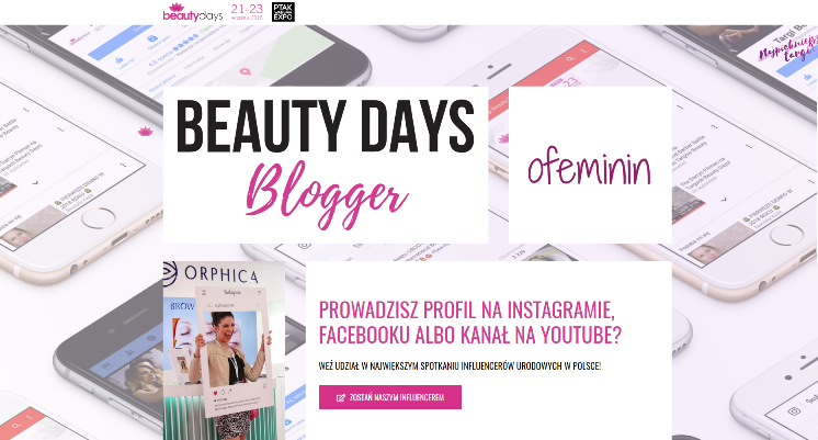 22.09.2018 Beauty Days Blogger 2018 Warszawa 