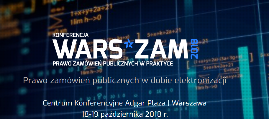 18-19.10.2018 Konferencja WARS.ZAM 2018 Warszawa 