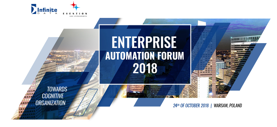 24.10.2018 Konferencja Enterprise Automation Forum 2018 Warszawa