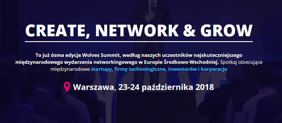 23-24.10.2018 VIII Konferencja Wolves Summit 2018 Warszawa 