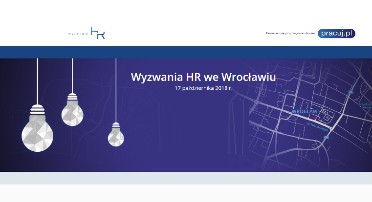 17.10.2018 Konferencja Wyzwania HR we Wrocławiu 2018 