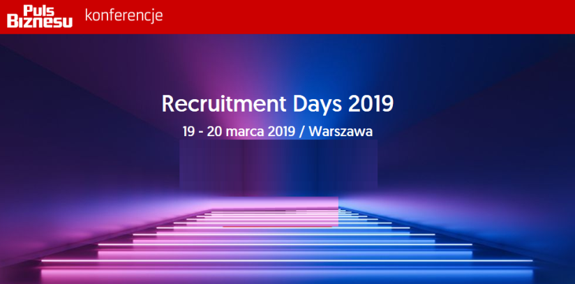 19-20.03.2019  Konferencja Recruitment Days 2019 Warszawa 