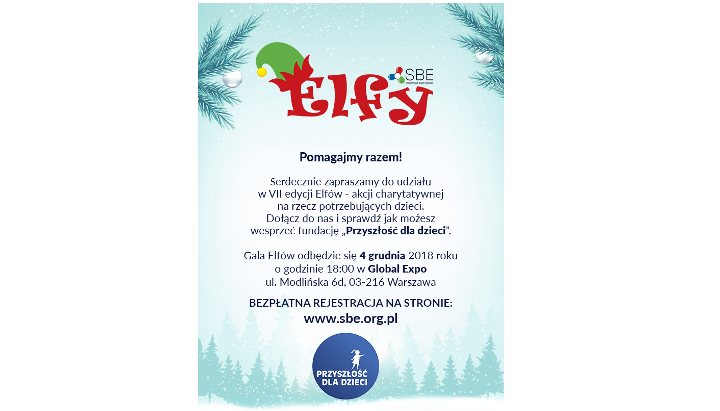 4.12.2018 Elfy 2018- Gala Charytatywna Stowarzyszenia Branży Eventowej