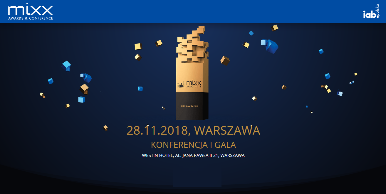 28.11.2018 Konferencja MIXX Awards & Conference 2018 Warszawa 