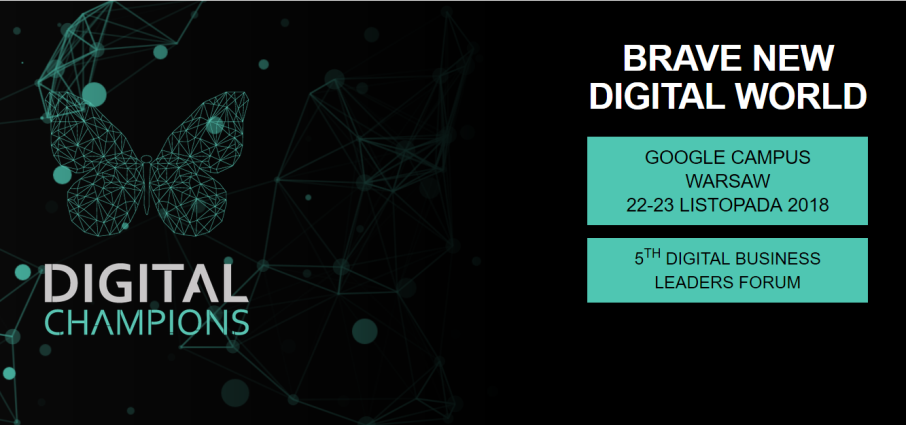 22-23.11.2018 Konferencja Digital Champions 2018 Warszawa