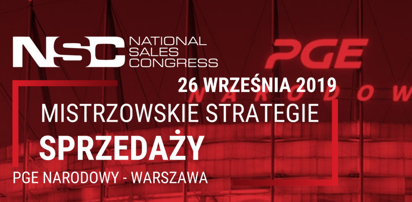 26.09.2019 II Kongres Sprzedażowy National Sales Congres 2019 Warszawa 