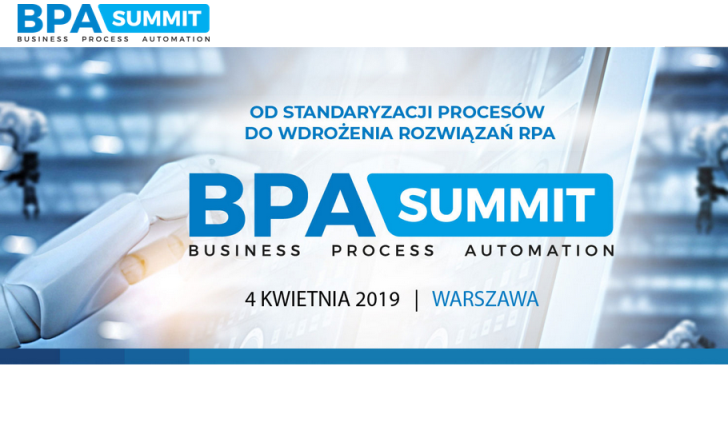 4.04.2019 Konferencja BPA Summit 2019 Warszawa 