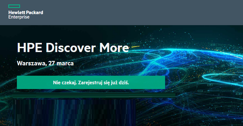 27.03.2019 Koferencja HPE Discover More 2019 Warszawa 