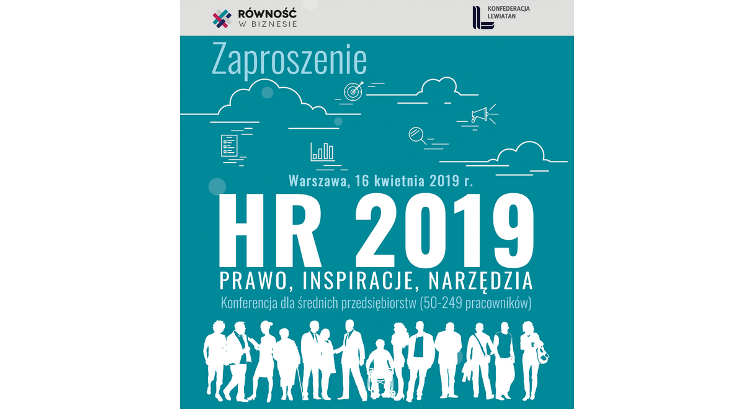 16.04.2019 Konferencja HR 2019, Prawo, inspiracje, narzędzia Warszawa 