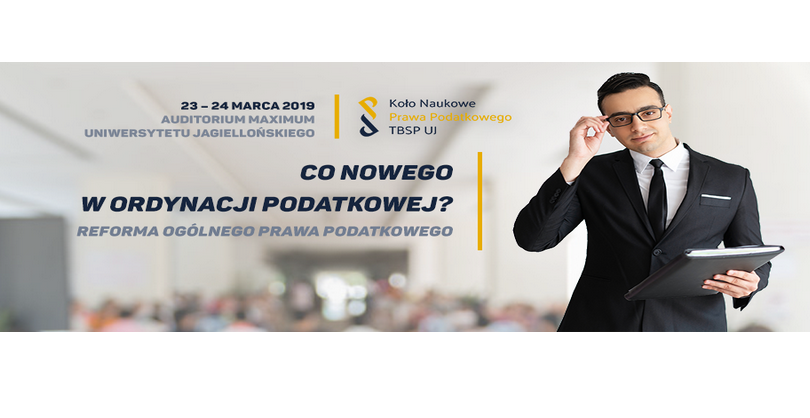 23-24.03.2019 XIII Ogólnopolska Konferencja Prawa Podatkowego 2019 Kraków 