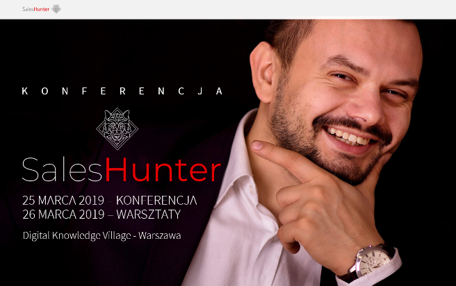 26.03.2019 Konferencja Sales Hunter 2019 Warszawa 