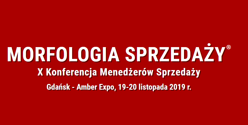 19-20.11.2019 Konferencja Morfologia Sprzedaży 2019 Gdańsk