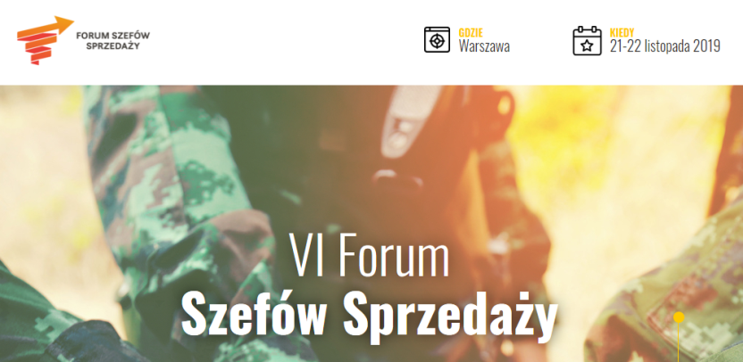 21-22.11.2019 VI Forum Szefów Sprzedaży 2019 Warszawa 