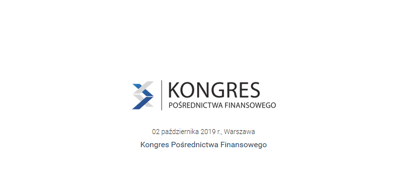 2.10.2019 V Kongres Pośrednictwa Finansowego 2019 Warszawa 