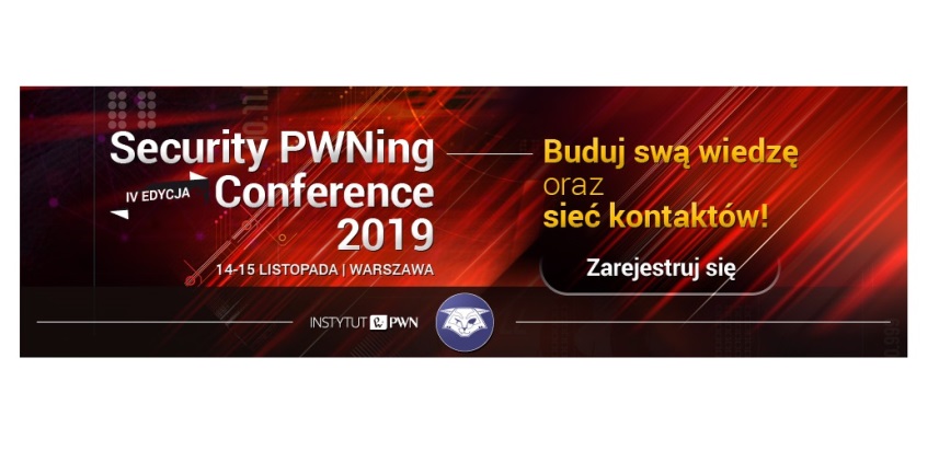 SECURITY PWNing CONFERENCE 2019