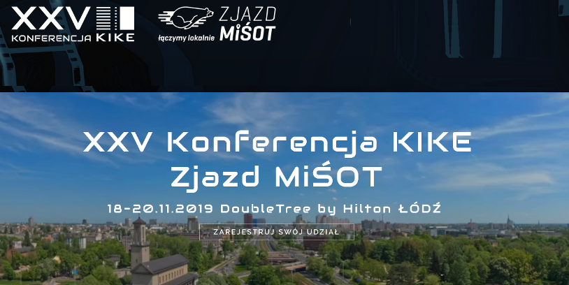 18-20.11.2019 25. Konferencja KIKE 2019 Łódź 