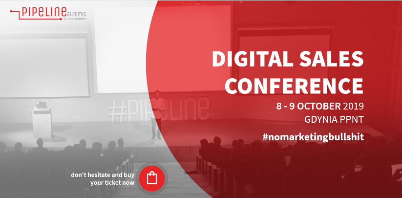 8-9.10.2019 Konferencja Pipeline Summit digital sales conference 2019 Gdynia 