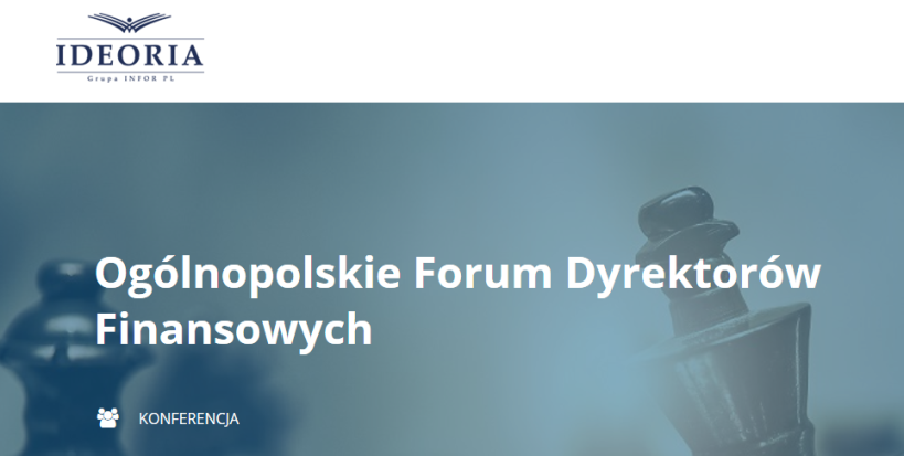  26.09.2019 Ogólnopolskie Forum Dyrektorów Finansowych 2019 Warszawa 