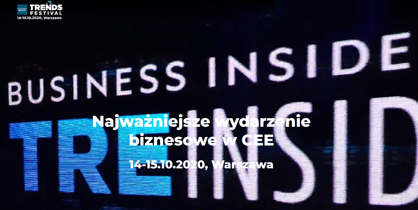 14-15.10.2019 Konferencja Business Insider Trends Festival 2020 Warszawa 