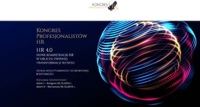 5.12.2019 Kongres Profesjonalistów HR HR 4.0 2019 Warszawa 