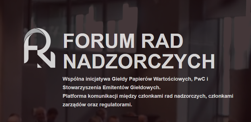 28.11.2019 XXIX Forum Rad Nadzorczych 2019 Warszawa 
