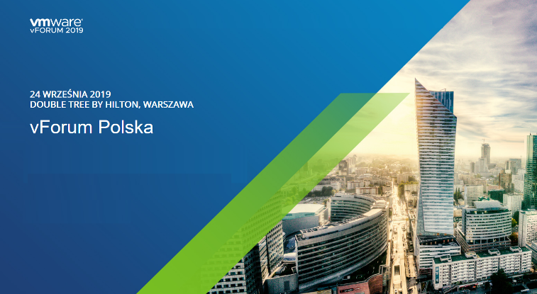 19.09.2019 Konferencja vFORUM Polska 2019 Warszawa 