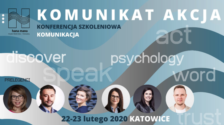 22-23.02.2020 Konferencja Komunikat Akcja - Konferencja Szkoleniowa 2020 Katowice 