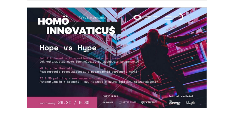 29.11.2019 Konferencja Homo Innovaticus 2019 Warszawa 