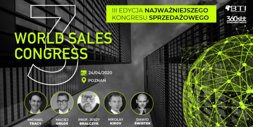 24.04.2020 Konferencja World Sales Congress 2020 Poznań 