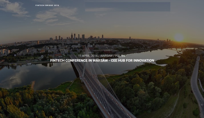 FinTech Conference in Warsaw - CEE HUB for innovation