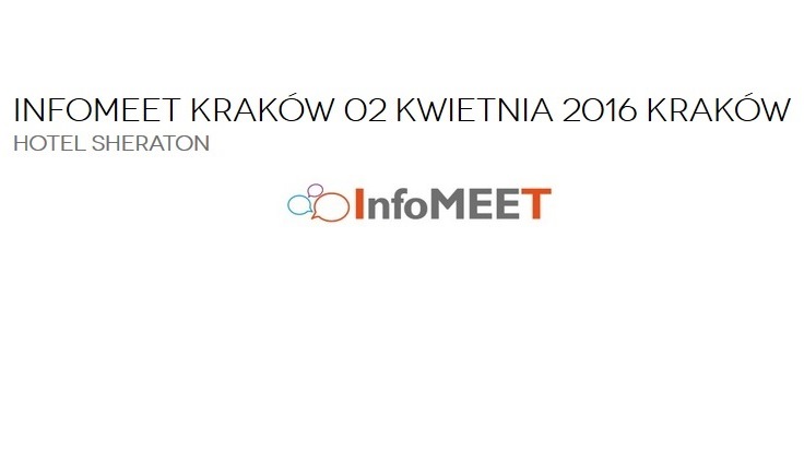 Konferencja InfoMEET Kraków 2016