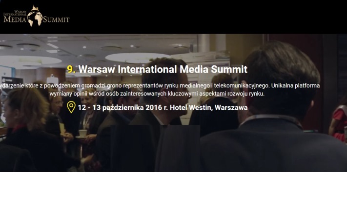 Warsaw International Media Summit 